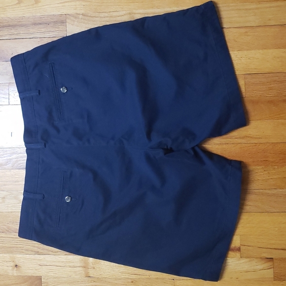 Nautica Flat Front Navy Shorts 38 EUC! - Picture 5 of 6